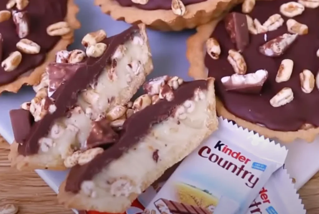 tarte au chocolat kinder