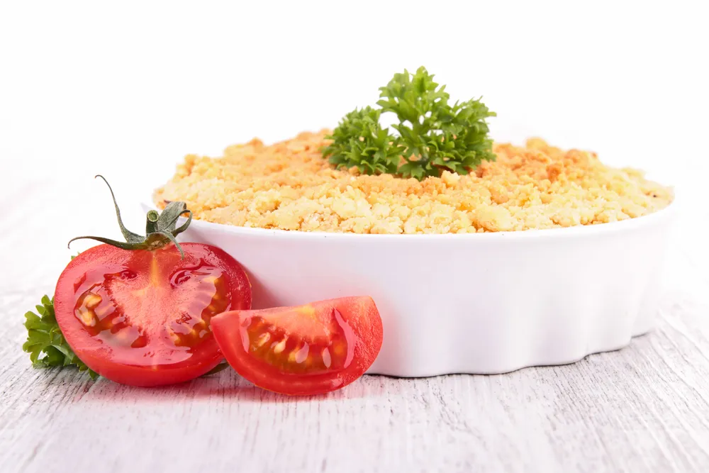 crumble tomates plat