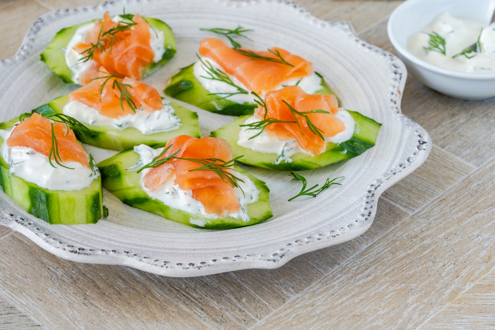 saumon fumé apéritif